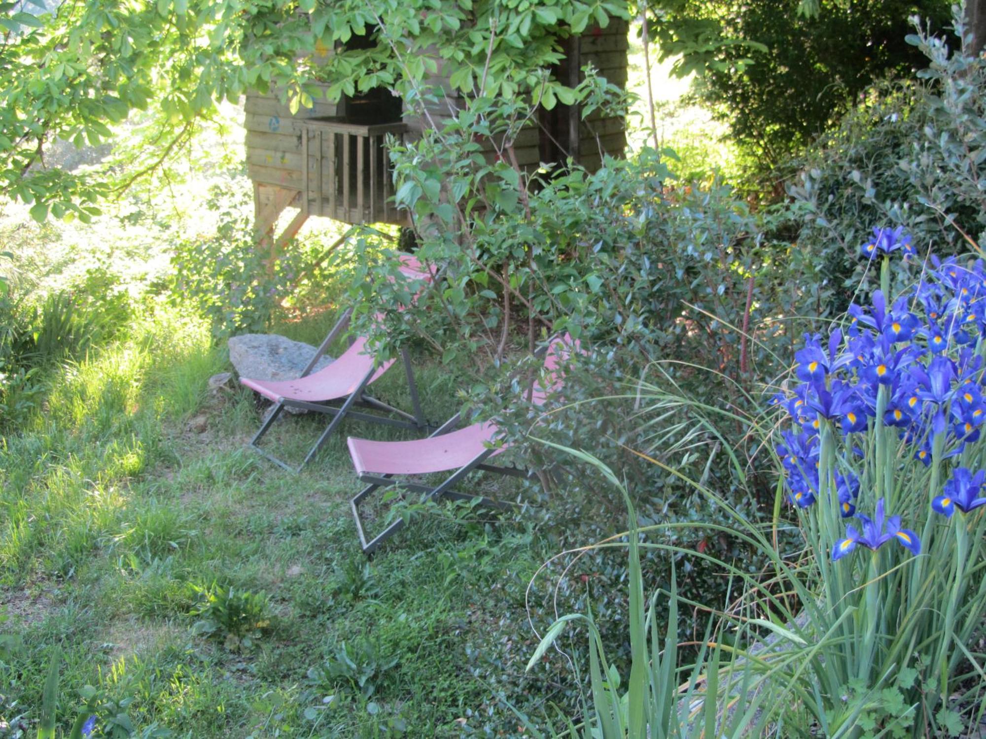 La Colline Bleue Bed and Breakfast Banne Exteriör bild